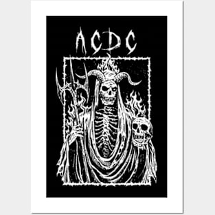 acdc dark Posters and Art